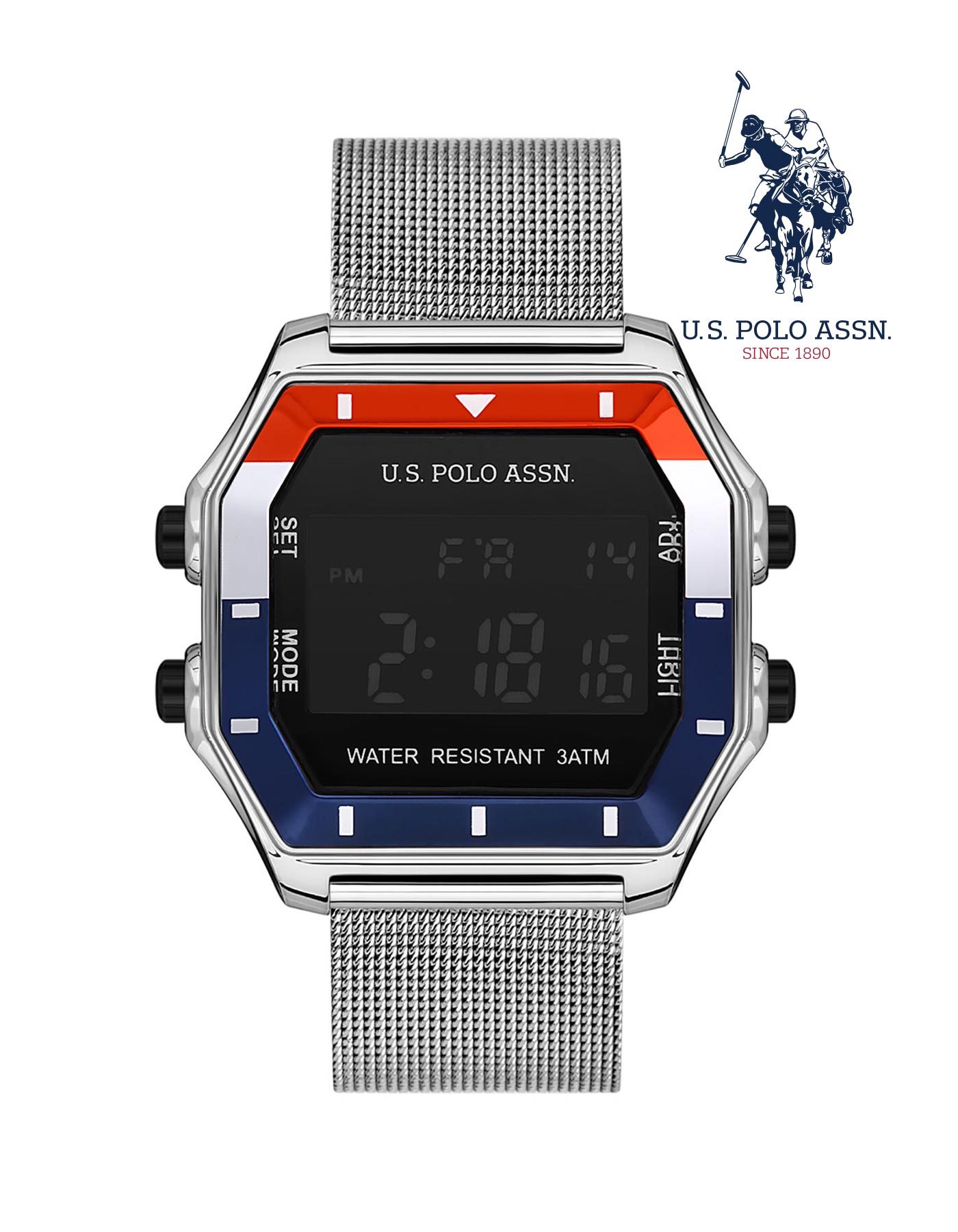 Us polo 2025 digital watches